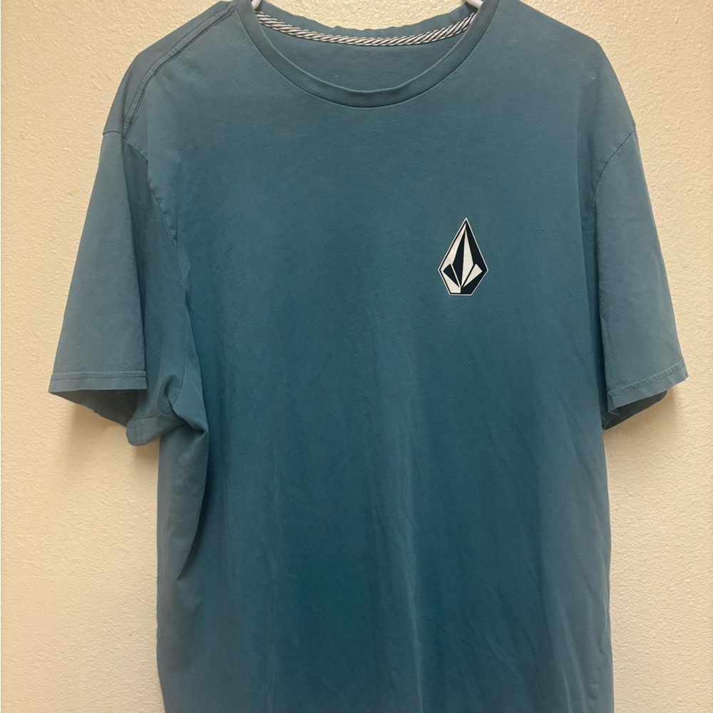 Volcom Men's Teal Short Sleeve Tee